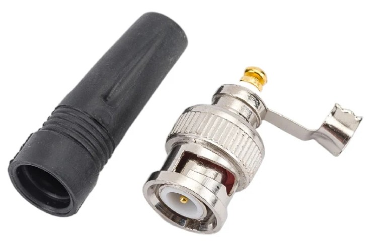 Разъем Proconnect 05-3071-4 ( уп. 50 штук ) штекер BNC под винт с колпачком 05-3071-4