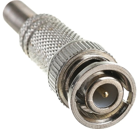 Разъем Proconnect 05-3075-4 ( уп. 50 штук ) штекер  BNC  под пайку  с пружиной  металл 05-3075-4 - изображение 3