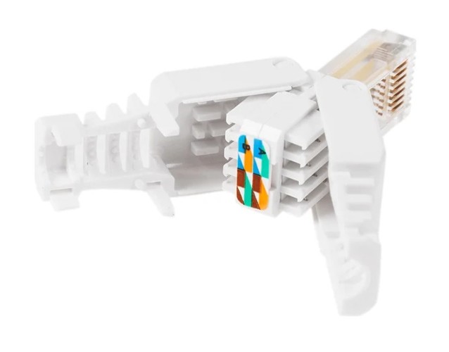 Разъем сетевой REXANT 06-0083-A LAN на кабель, штекер 8Р8С (RJ-45), быстрозажимной - изображение 2