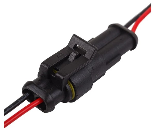 Разъем штекер автомобильный REXANT 16-0302-9 ( уп. 10 штук ) DJ7021-1.5-11 с проводом 20см 16-0302-9 - изображение 2