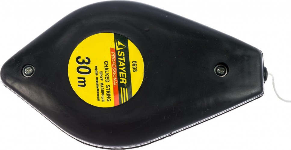 Разметочный шнур STAYER STAYER корпус пластмассовый, 30м 0638