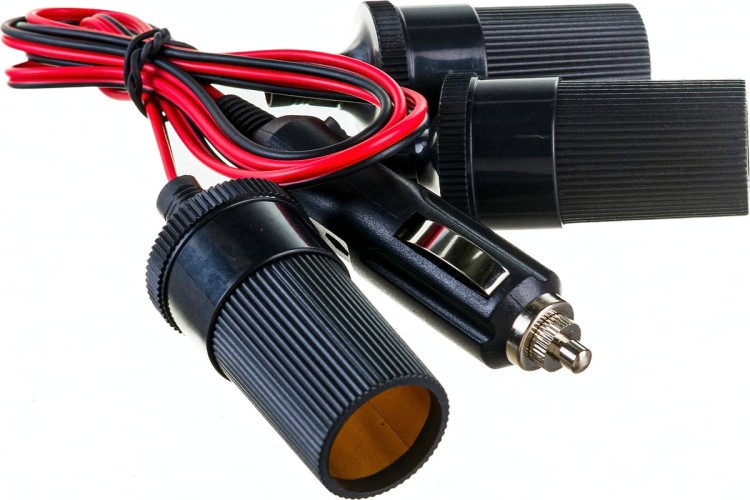 Разветвитель автоприкуривателя REXANT 16-0221 3 гнезда шнур (FD-1817) - изображение 3