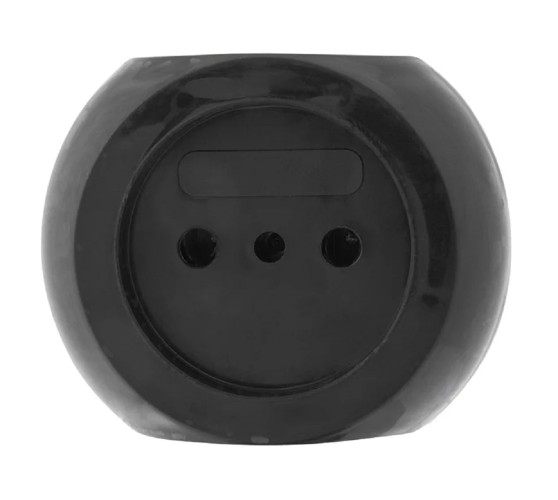 Разветвитель REXANT 11-1063-1 электрический "Шар", 6A б/з, 220B, черный - изображение 2