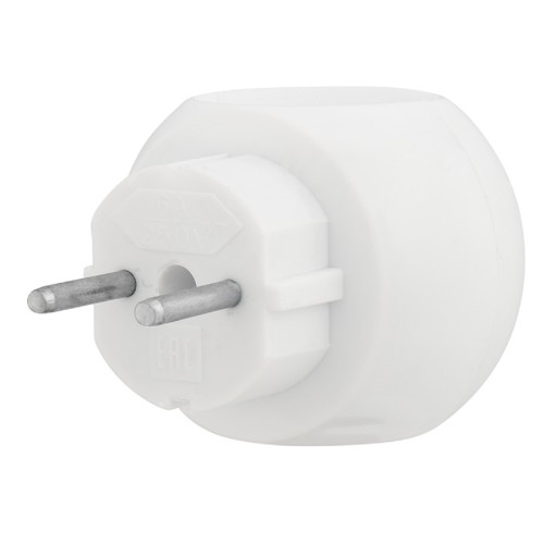 Разветвитель REXANT 11-1063 электрический "Шар", 6A б/з, 220B, белый - изображение 3