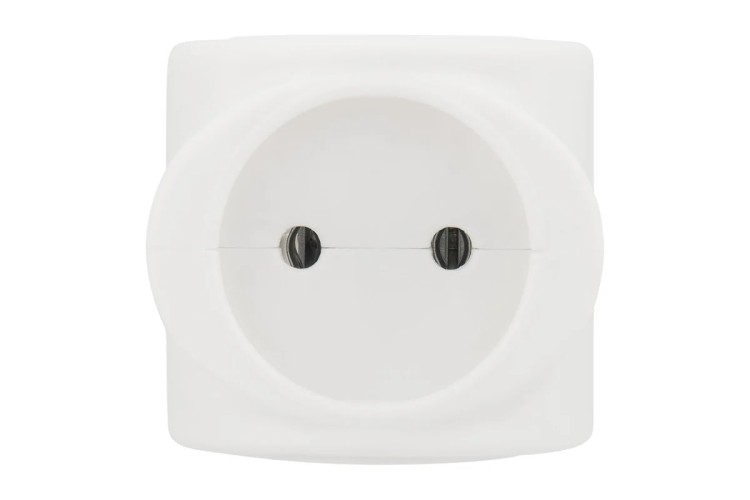 Разветвитель REXANT 11-1064 электрический 6A б/з, 220 в белый - изображение 3