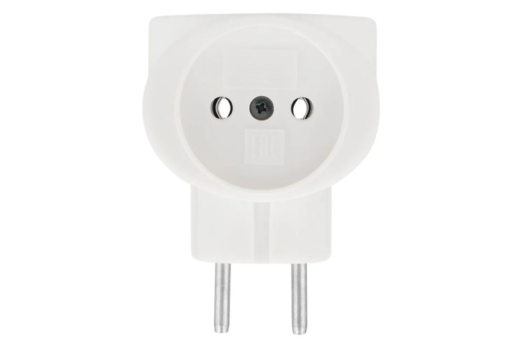 Разветвитель REXANT 11-1064 электрический 6A б/з, 220 в белый - изображение 2