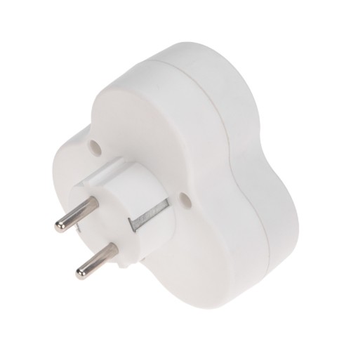 Разветвитель REXANT 11-1069 электрический пирамида 16A с/з белый - изображение 5