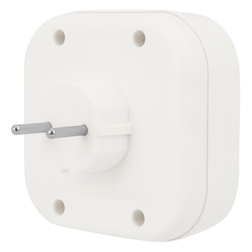 Разветвитель REXANT 11-1072 электрический 6A б/з, белый - изображение 2