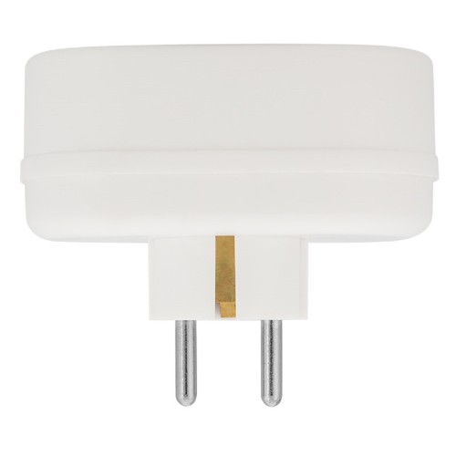 Разветвитель REXANT 11-1075 электрический 16A вертикальный, с/з, белый - изображение 5