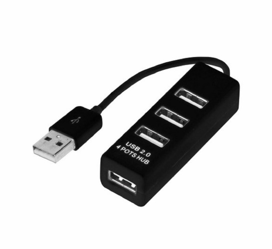 Разветвитель REXANT 18-4103 USB на 4 порта черный