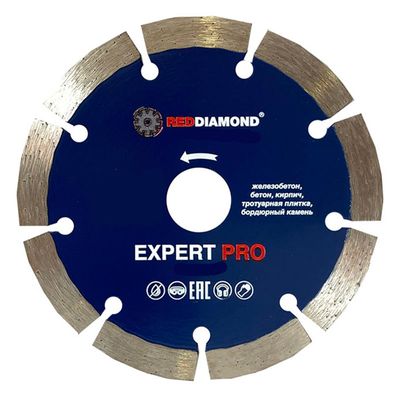 Диск алмазный по железобетону RedDiamond Expert Pro 180х2,4х10×22,2 2118003 - изображение 6