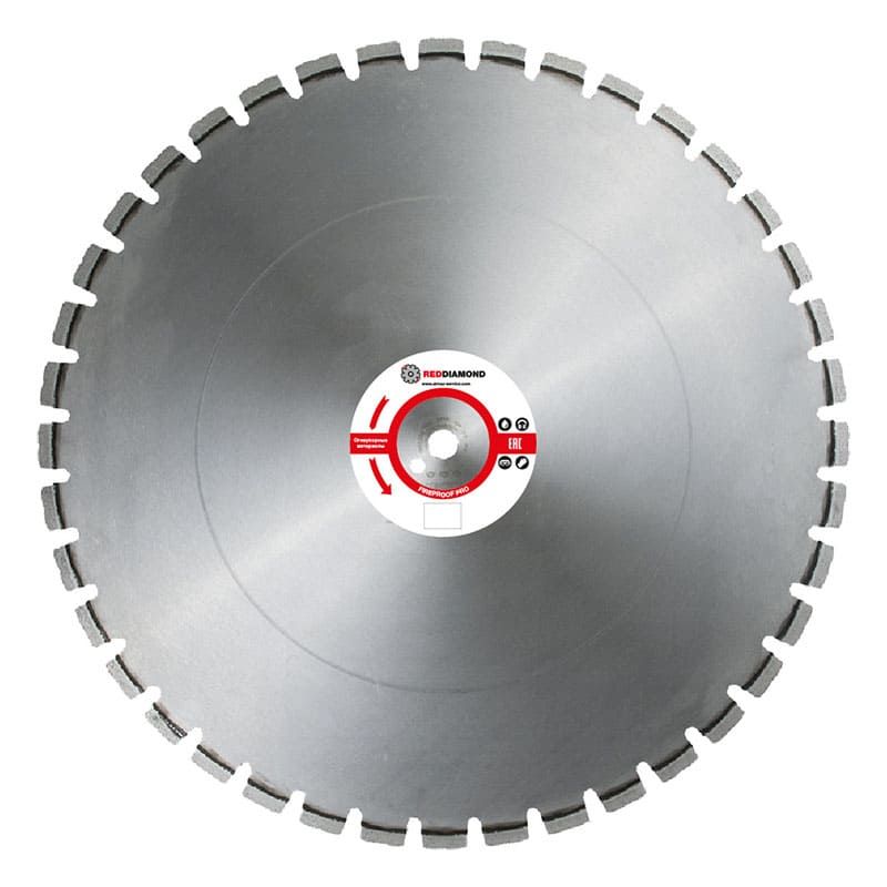 Диск по огнеупорам RedDiamond Fireproof Pro d0700/40x4,5x10/42 25,4 2114007