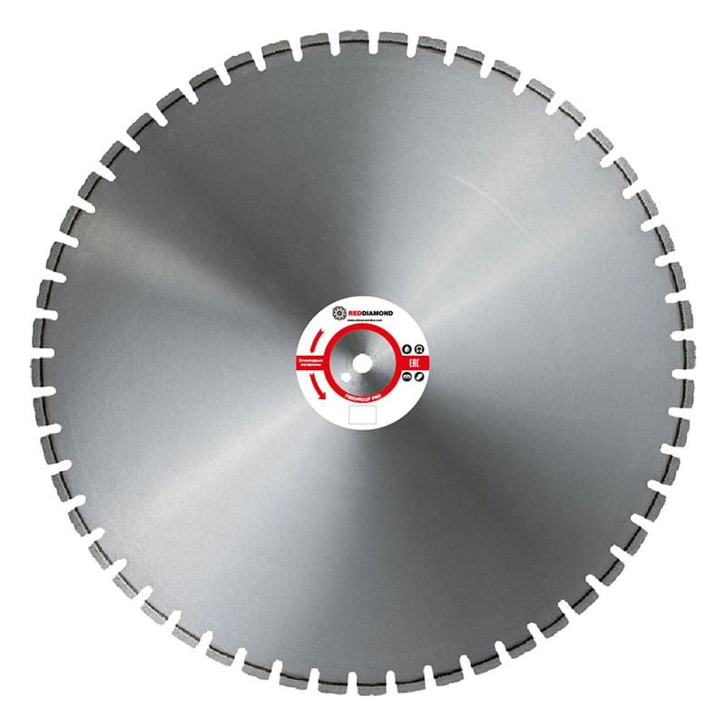 Диск по огнеупорам RedDiamond Fireproof Pro d0900/40x4,5x10/54 25,4 2114009