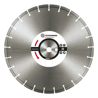 Диск алмазный по железобетону RedDiamond Floor Pro d0700/40х4,5х12/42 25,4 2107007 - изображение 13