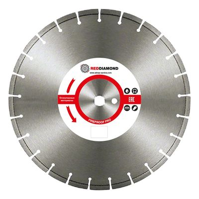 Диск по свежему бетону RedDiamond Green Uni d0300/40х3,2х9/18 25,4 2110001 - изображение 11