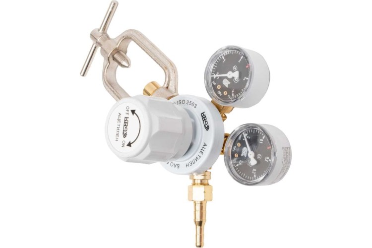 Редуктор ацетиленовый KRASS БАО 5 КР 2,5/0,15 МПа, 5 м3/ч ПОВЕРЕННЫЙ 2117517PV