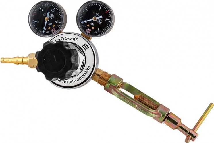 Редуктор ацетиленовый СВАРОГ БАО-5-5 КР крупногабаритный (94143) 00000094143