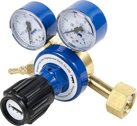 Редуктор кислородный Кедр БКО-50-4М манометр с поверкой 8023193 - изображение 2