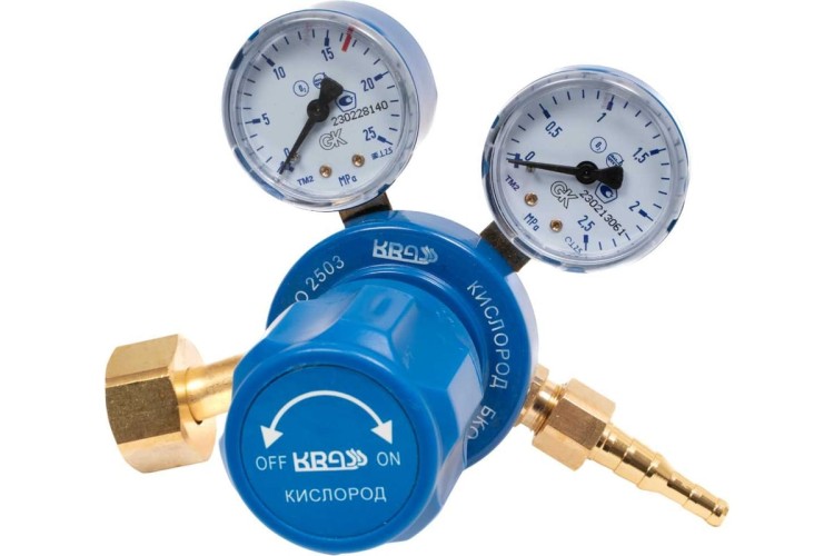 Редуктор кислородный KRASS БКО 50 КР 20/1,25 МПа, 50 м3/ч ПОВЕРЕННЫЙ 2117515PV