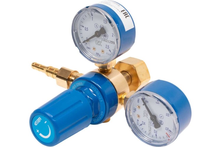 Редуктор кислородный KRASS БКО 50 12,5 20/1,25 МПа, 50 м3/ч ПОВЕРЕННЫЙ 2117613PV - изображение 2