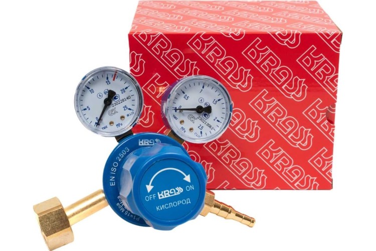 Редуктор кислородный KRASS БКО 50 КР 20/1,25 МПа, 50 м3/ч ПОВЕРЕННЫЙ 2117515PV - изображение 3