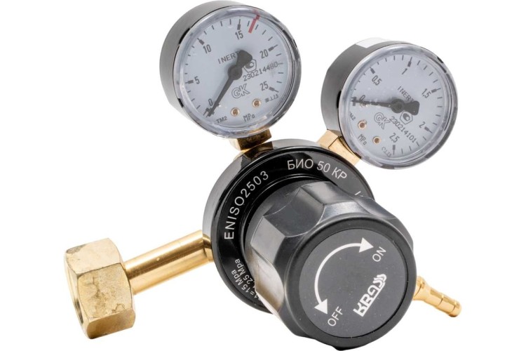 Редуктор KRASS БИО 50 КР (инертные газы) 15/1,25 МПа, 50 м3/ч ПОВЕРЕННЫЙ 2117581PV - изображение 2