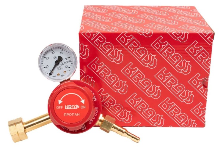 Редуктор пропановый KRASS БПО 5 КР 2,5/0,4 МПа, 5 м3/ч ПОВЕРЕННЫЙ 2117516PV - изображение 4