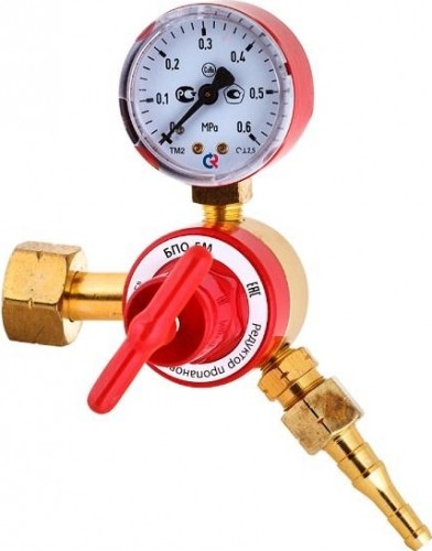 Редуктор пропановый СВАРОГ БПО-5М LR-137А с поверкой манометра 00000098572