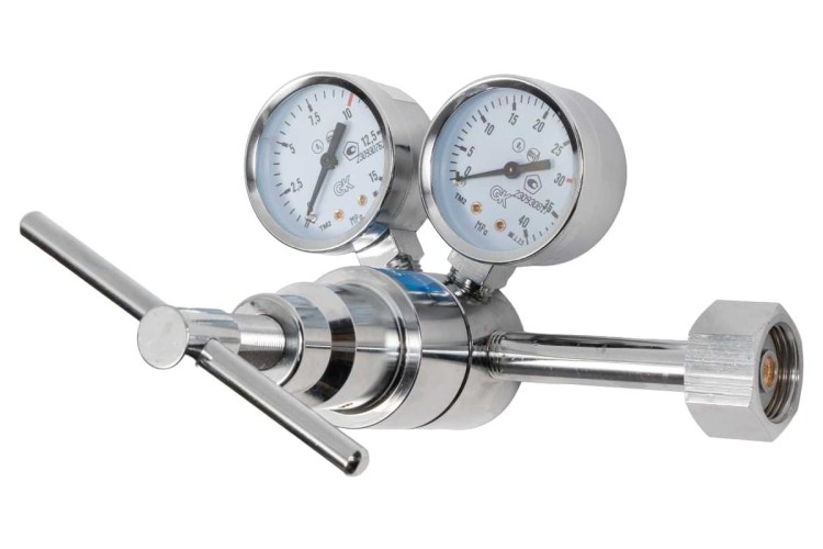 Редуктор высокого давления KRASS РВД-30/10 кислород/инертные газы ПОВЕРЕННЫЙ 2141001PV