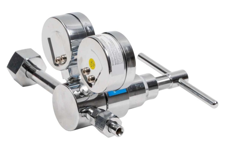 Редуктор высокого давления KRASS РВД-30/10 кислород/инертные газы ПОВЕРЕННЫЙ 2141001PV - изображение 3