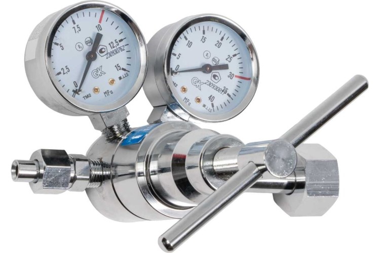 Редуктор высокого давления KRASS РВД-30/10 кислород/инертные газы ПОВЕРЕННЫЙ 2141001PV - изображение 4