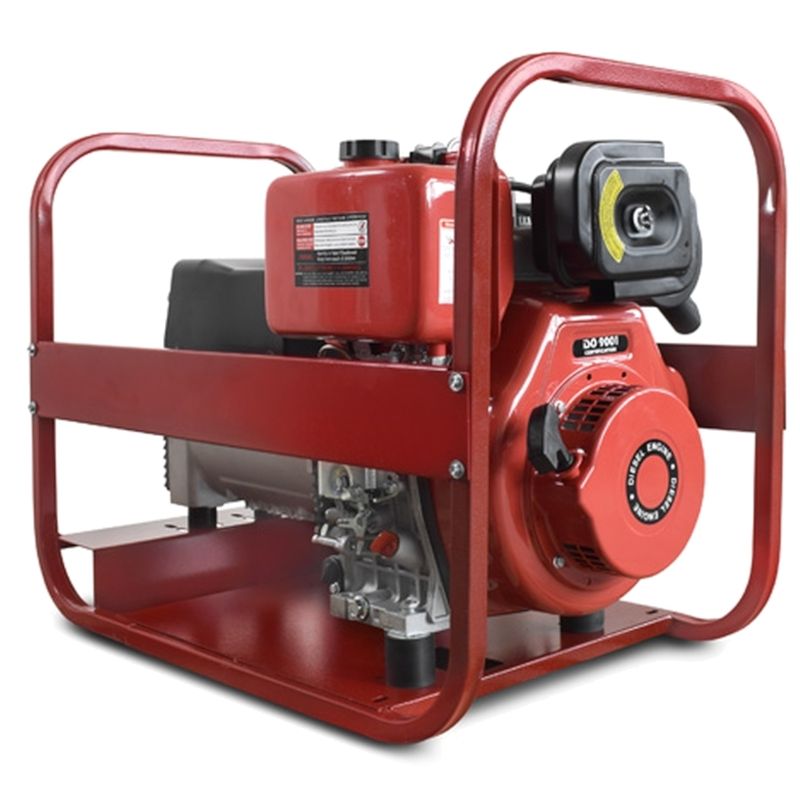 Дизельгенератор сварочный REDVOLT 192FAE-220MDC-B 5 кВа (эл.старт.) - изображение 3