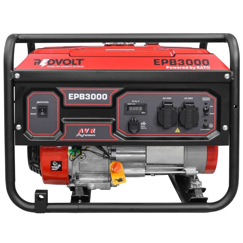 Бензогенератор REDVOLT EPB3000 - изображение 2
