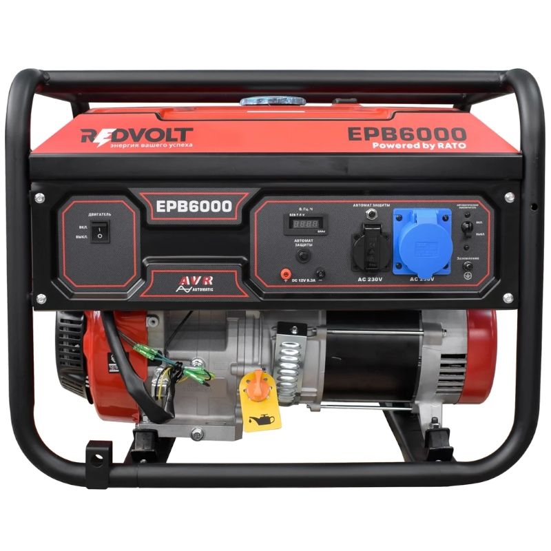 Бензогенератор REDVOLT EPB6000 - изображение 2