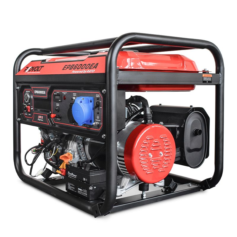 Бензогенератор REDVOLT EPB6000EA - изображение 3