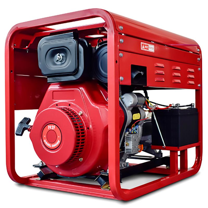 Дизельный генератор REDVOLT EPD7500EA3