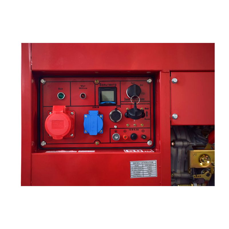 Дизельный генератор REDVOLT EPD7500EA3 - изображение 5