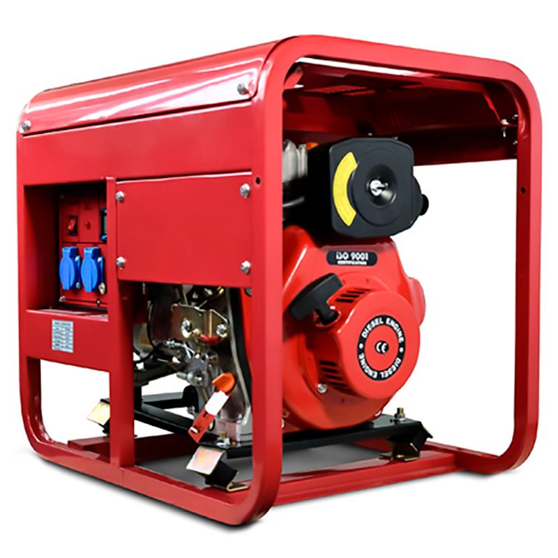 Дизельный генератор REDVOLT EPD7500EA