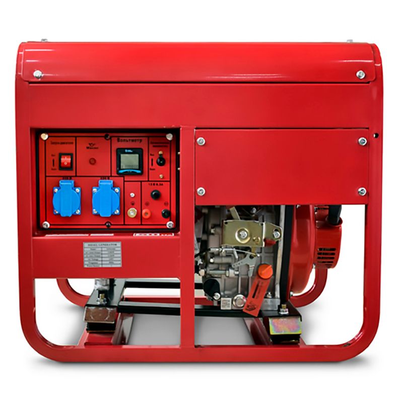 Дизельный генератор REDVOLT EPD7500EA - изображение 2