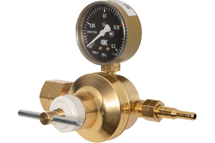 Регулятор ацетиленовый KRASS САО-10 сетевой 1,2/0,1 МПа, 10 м3/час 2722003