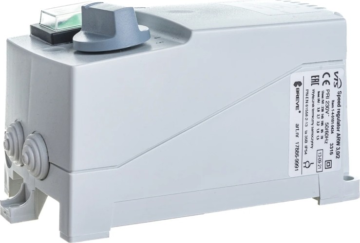 Регулятор частоты вращения Волкано ARW 3,0/2 вентилятора, ступенчатый 1-4-0101-0434 - изображение 2