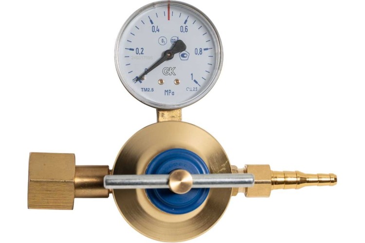 Регулятор кислородный KRASS СКО-10 сетевой 1,6/0,5 МПа, 10 м3/час 2722002 - изображение 3