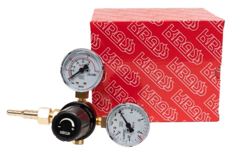 Регулятор расхода газа KRASS У 30/АР 40 для углекислоты и аргона ПОВЕРЕННЫЙ 2133616PV - изображение 5