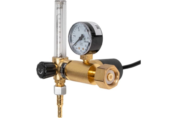 Регулятор расхода газа KRASS У 30/АР 40П Р 220V для углекислоты и аргона ПОВЕРЕННЫЙ 2133619PV