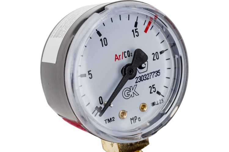 Регулятор расхода газа KRASS У 30/АР 40 КРП Р2 36V для углекислоты и аргона ПОВЕРЕННЫЙ 2133504PV - изображение 4