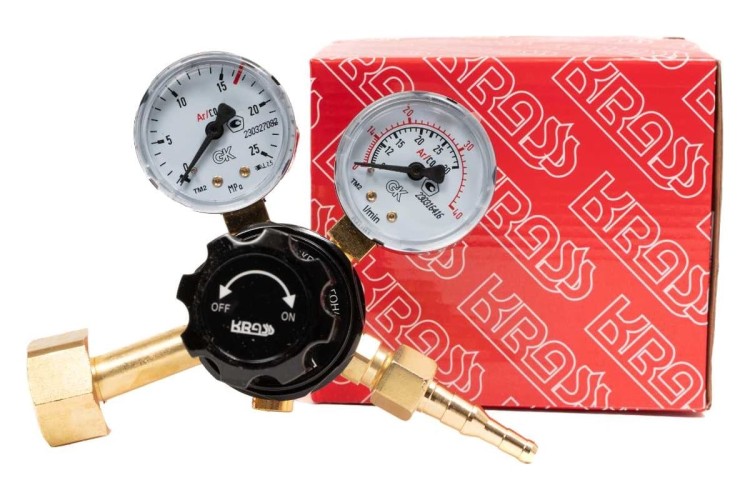 Регулятор расхода газа KRASS У 30/АР 40 КР для углекислоты и аргона ПОВЕРЕННЫЙ 2133508PV - изображение 3