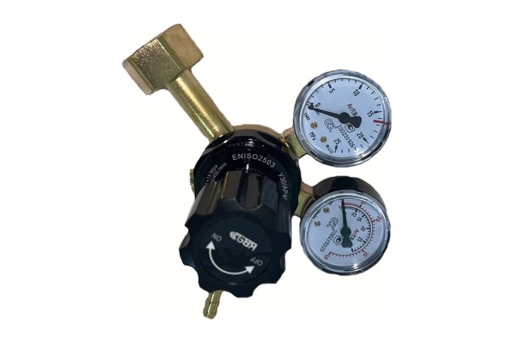 Регулятор расхода газа KRASS У 30/АР 40 КР для углекислоты и аргона ПОВЕРЕННЫЙ 2133508PV - изображение 2