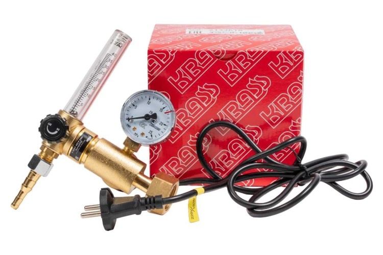 Регулятор расхода газа KRASS У 30/АР 40П Р 220V для углекислоты и аргона ПОВЕРЕННЫЙ 2133619PV - изображение 4