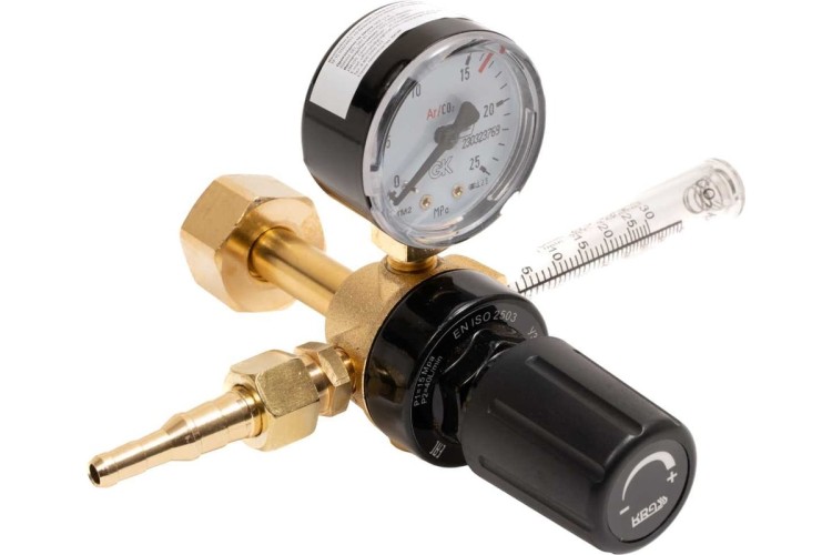 Регулятор расхода газа с ротаметром KRASS У 30/АР 40 Р для углекислоты и аргона ПОВЕРЕННЫЙ 2133617PV