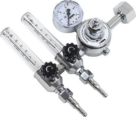 Регулятор расхода Кедр У-30/АР-40/2 с 2 ротаметрами 8005035 - изображение 2